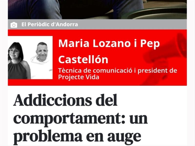 Addiccions del comportament: un problema en auge