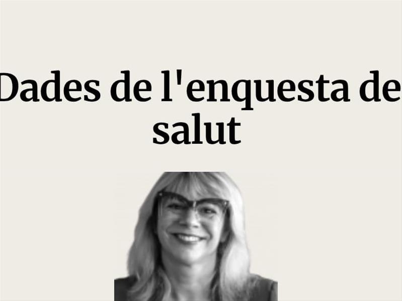 Dades de l'enquesta de salut