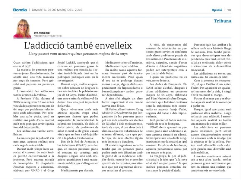 L'addicció també envelleix