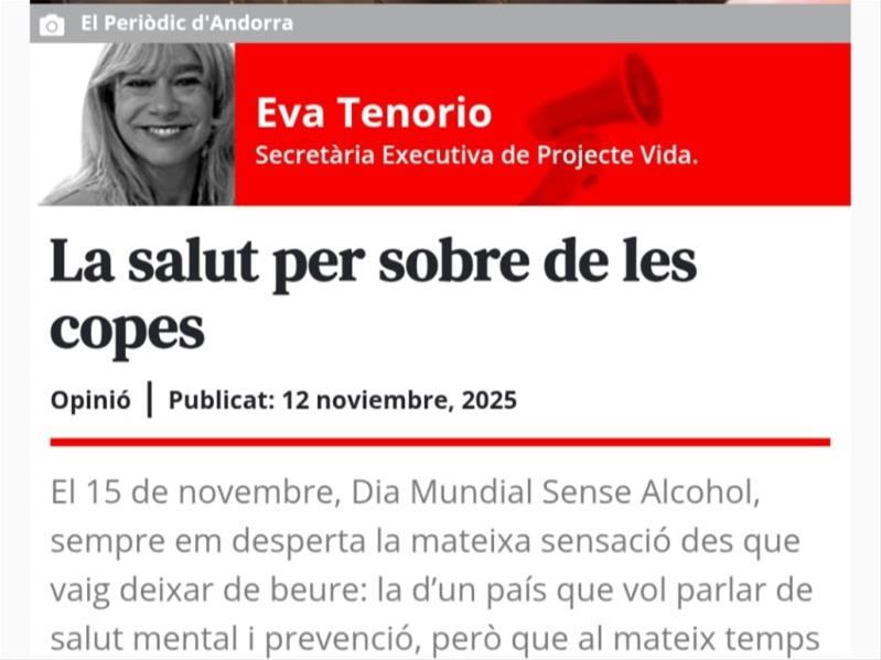 La salut per sobre de les copes